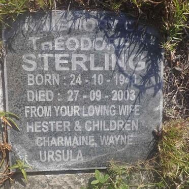 STERLING Theodore 1948-2003