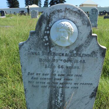 SCHLEMMER Anna Fredricka 1848-