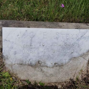 STEYN J.C.E 1856-1936 :: COETZER A.M.C 1894-1947