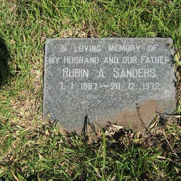 SANDERS Rubin A. 1897-1972
