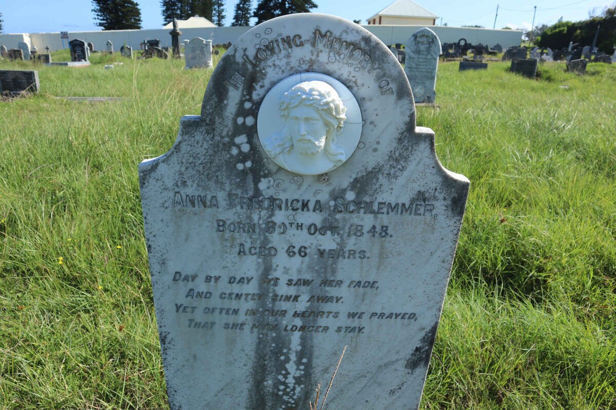 SCHLEMMER Anna Fredricka 1848-