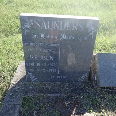 SAUNDERS Reuben 1926-1996 :: SAUNDERS Winifred E.