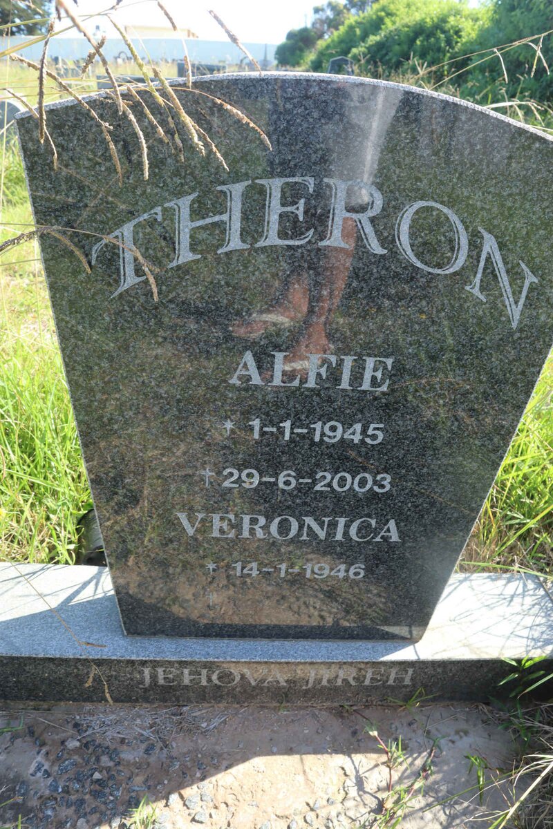 THERON Alfie 1945-2003 &amp; Veronica 1946-