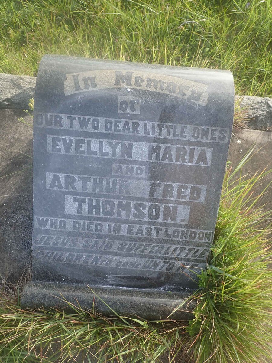 THOMSON Evellyn Maria :: THOMSON Arthur Fred
