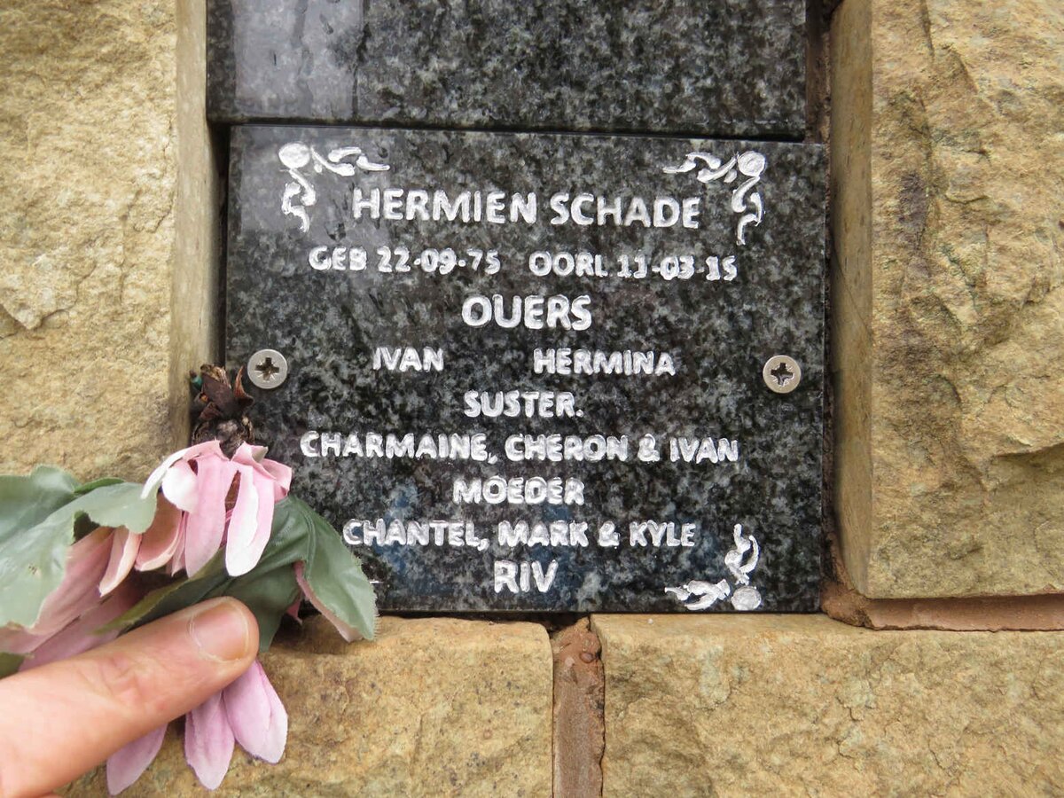 SCHADE Hermien 1975-2015