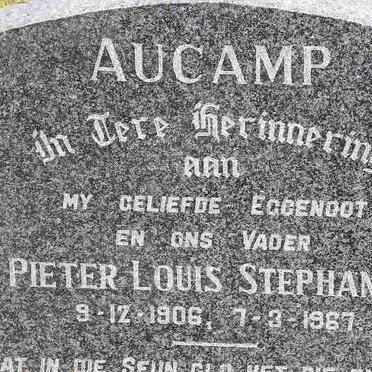 AUCAMP Pieter Louis Stephanus 1906-1967