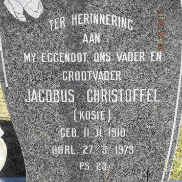 BRUYN Jacobus Christoffel, de 1910-1979