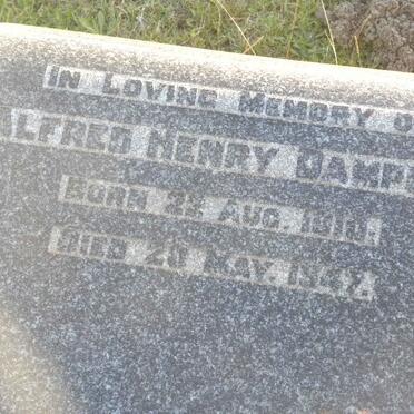 DAMPIER Alfred Henry 1910-1947