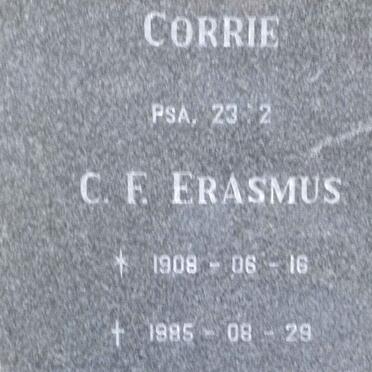 ERASMUS C.F. 1908-1985