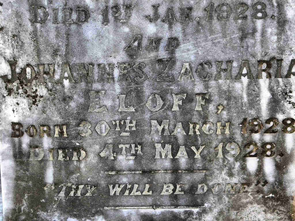 ELOFF Johannes Zacharias 1928-1928