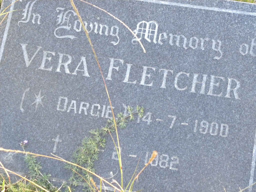 FLETCHER Vera nee DARGIE 1900-1982