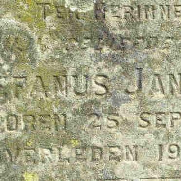 GERICKE Stefanus Jansen 1852-1913