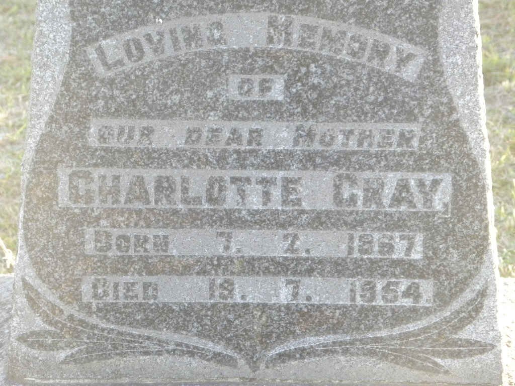 GRAY Charlotte 1867-1954