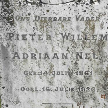 NEL Pieter Willem Adriaan 1861-1926