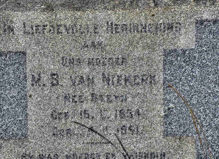 NIEKERK M.S., van ?-?