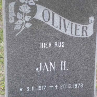 OLIVIER Jan H. 1917-1973