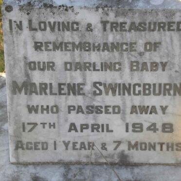 SWINGBURN Marlene -1948