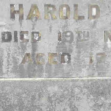 SMITH Harold -1908
