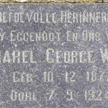 WEITZ Charel George 1877-1924