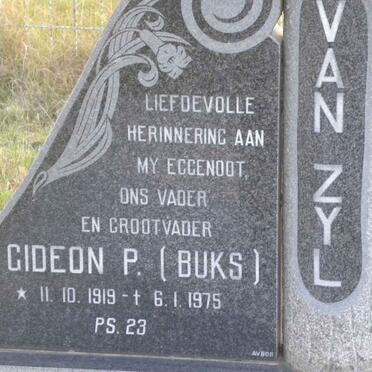 ZYL Gideon P., van 1919-1975