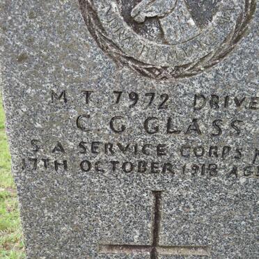GLASS C.G. -1918