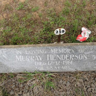 HENDERSON Murray -1961