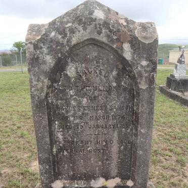 SANSOM Charles Ernest 1874-1895