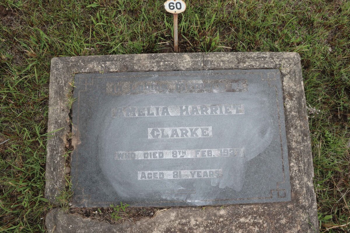 CLARKE Amelia Harriet -1932