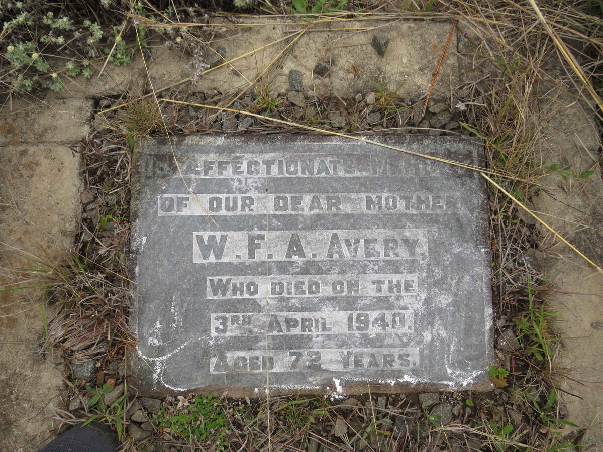 AVERY W.F.A. -1940