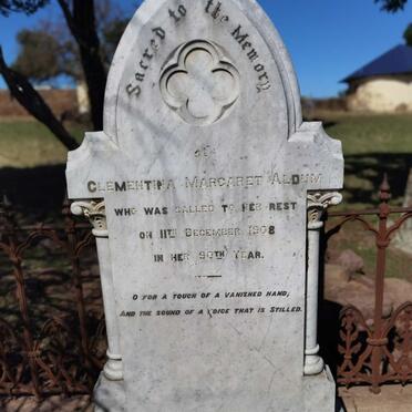 ALDUM Clementina Margaret -1908