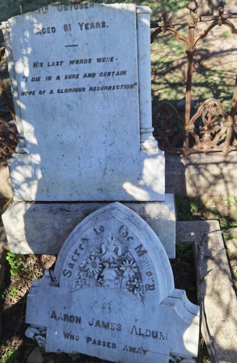 ALDUM Aaron James -1896