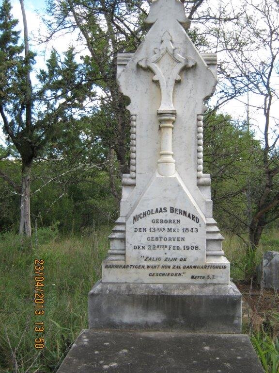 BERNARD Nicholaas 1843-1908