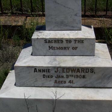 EDWARDS Annie J. -1908