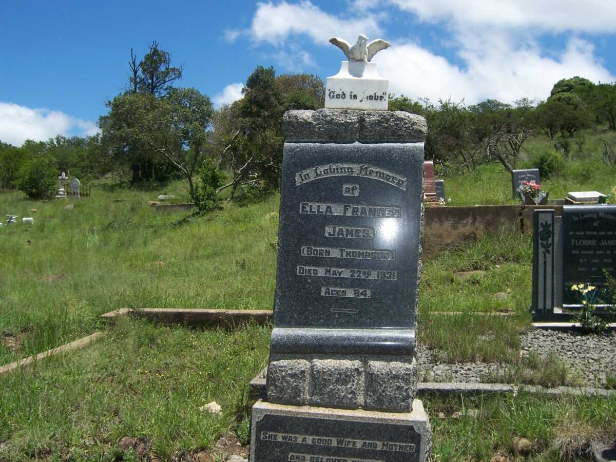 JAMES Ella Francis nee THOMPSON -1931