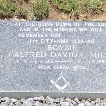 MILLS Alfred David 1912-1993