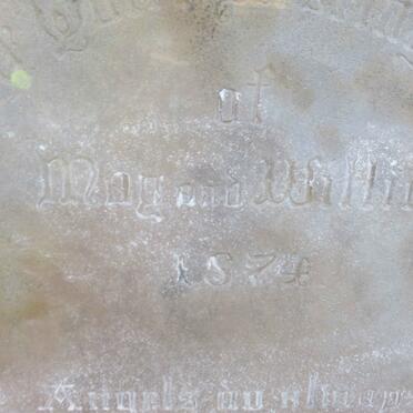 ? May and Willie -1874