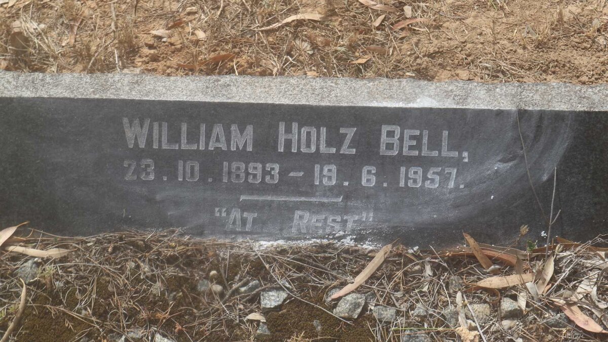 BELL William Holz 1893-1957