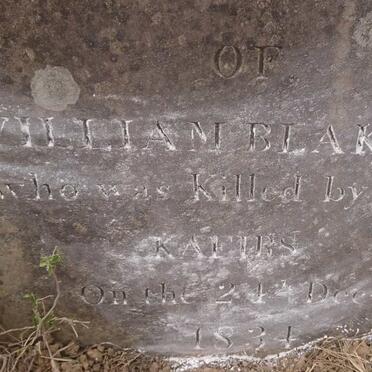 BLAKEWAY William -1834