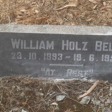 BELL William Holz 1893-1957