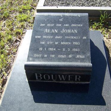 BOUWER Alan Johan 1964-1983