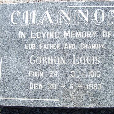 CHANNON Gordon Louis 1915-1983