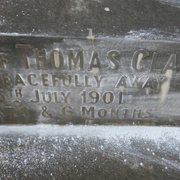 CLARKE Thomas -1906 &amp; Elizabeth -1901