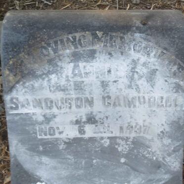 CAMPBELL Annie Sanduson -1937