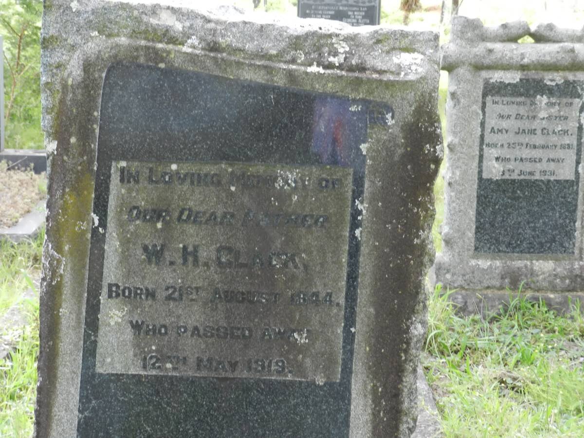 CLACK W.H. 1844-1919