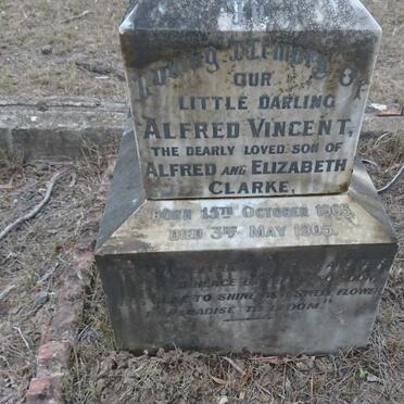 CLARKE Alfred Vincent 1903-1905