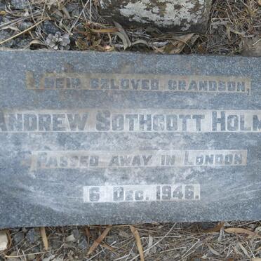 HOLMS Andrew Sothcott -1946