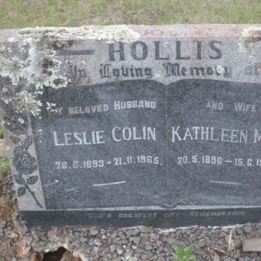 HOLLIS Leslie Colin 1893-1965 &amp; Kathleen May 1896-1978