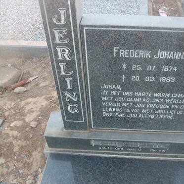 JERLING Frederik Johannes 1974-1993