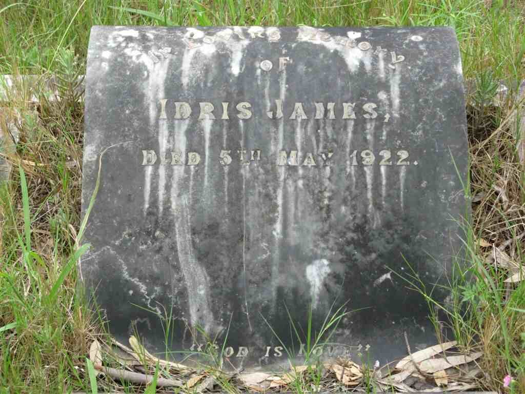JAMES Idris -1922