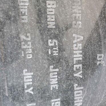 JOHNSON Agnes Ashley 1900-1949